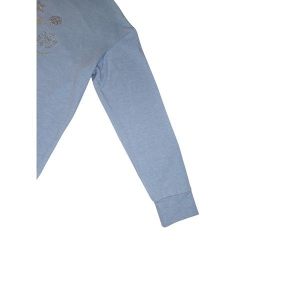 Ellen Tracy Blue "Let It Snow" Sweater Size Small - Picture 5 of 9